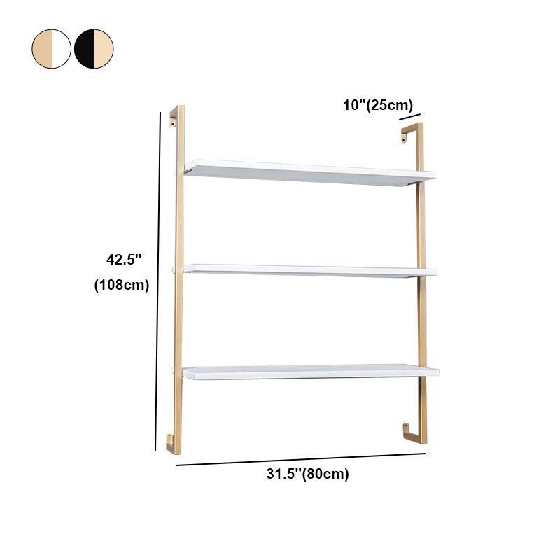 Contemporary Wall Unit Bookcase Metal Frame Pine Wood Shelf Bookshelf Clearhalo 'Bookcases' 'furn' 'furn_bookcases' 'Furniture' 'furniture_bookcases' 'Office Furniture' 1200x1200_c6bd0e27-0ac8-417e-aa21-b3136ccd7708