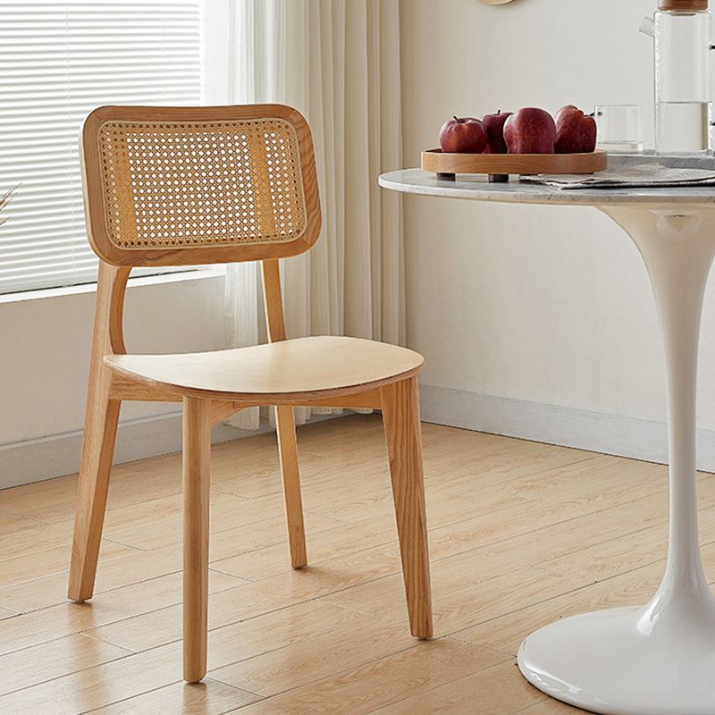 Traditional Wood Dining Chairs Open Back Dining Side Chair for Restaurant Use Clearhalo 'Dining Chairs' 'Dining Tables & Seating' 'dining_chair' 'furn' 'furn_dining_chair' 'Furniture' 'furniture_dining_chair' 'Kitchen & Dining Furniture' 1200x1200_c6be6e8c-7a57-41ca-b6e1-f637edd27e1f