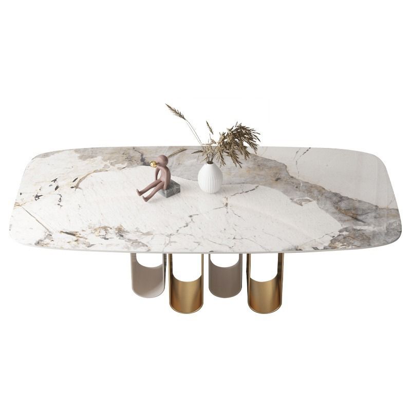 Designer Style 1/2/4/5/6/9 Pieces Dining Set Sintered Stone Dining Table Set Clearhalo 'Dining Room Sets' 'Dining Tables & Seating' 'dining_room_set' 'furn' 'furn_dining_room_set' 'Furniture' 'furniture_dining_room_set' 'Kitchen & Dining Furniture' 1200x1200_c6c3729c-6519-406d-a365-8a0697fd5783