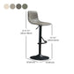 Modern Metal Dining Kitchen Room Armless Stool Low Back Bar Stool Clearhalo 'Bar Furniture' 'Bar Stools' 'bar_stools' 'furn' 'furn_bar_stools' 'Furniture' 'furniture_bar_stools' 'Kitchen & Dining Furniture' 1200x1200_c6c43a27-12f8-4106-b99b-3abbbdc4fc67