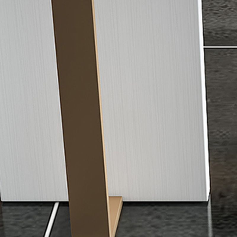 現代大理石のビストロアクセントダイニングテーブルダブルペデスタル屋内パティオバーテーブル