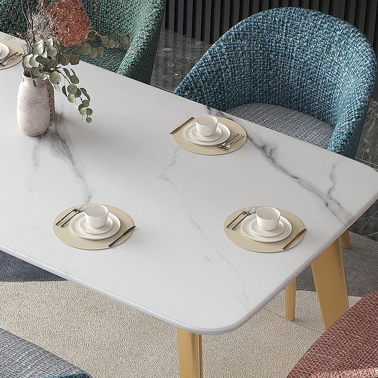 Rectangle Dining Site Table Traditional Luxury Stone Dining Room Collection with 4-foot Clearhalo ' dining_table' 'Dining Tables & Seating' 'Dining Tables' 'furn' 'furn_dining_table' 'Furniture' 'furniture_dining_table' 'Kitchen & Dining Furniture' 'kitchen&dining_furn' 'kitchen' 'kitchen_dining_table' 1200x1200_c6c59573-9ce7-4724-81a4-89b9f39f72ff