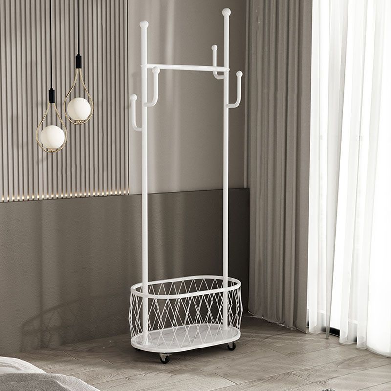 Glam Hall Stand Metal Scaffali per scaffalature includevano alcun metallo a rastrelliere senza stress