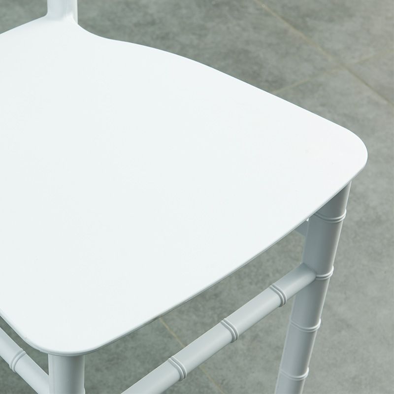 Chaises latérales de salle à manger sans bras de cuisine glam chaises latérales