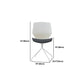 Modern No Wheels Desk Chair White Cotton Armless Office Chair Clearhalo 'furn' 'furn_office_chair' 'Furniture' 'Office Chairs' 'Office Furniture' 'office_chair' 1200x1200_c6cbd718-846b-4f4b-ad1f-f19fee823808