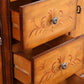Traditionele opbergkist Gemaakt van hout, ladekast met 4 lades
