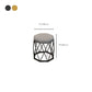 Glam Stone Make-up Vanity Dressing Bedroom Table Stool Set with Drawer