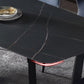 Industrial Rectangle Furniture Trestle Base Dining Site Table for Dining Room Clearhalo 'Dining Tables & Seating' 'Dining Tables' 'dining_table' 'furn' 'furn_dining_table' 'Furniture' 'furniture_dining_table' 'Kitchen & Dining Furniture' 'kitchen' 'kitchen_dining_table' 1200x1200_c6d36ee4-5131-4c04-8667-a0a0a46e72ec