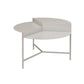Iron Cocktail Table with 3 Metal Legs and Round Top,Mid-Century Modern Clearhalo 'Coffee & Accent Tables' 'Coffee Tables' 'coffee_tables' 'furn' 'furn_coffee_tables' 'Furniture' 'Living Room Furniture' 1200x1200_c6d59ef8-7968-4a3e-b26e-1c1d5532a248