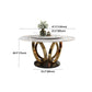 Traditional Luxury Round Dining Table Marble Indoor Table with Pedestal Base Clearhalo ' dining_table' 'Dining Tables & Seating' 'Dining Tables' 'furn' 'furn_dining_table' 'Furniture' 'furniture_dining_table' 'Kitchen & Dining Furniture' 'kitchen&dining_furn' 'kitchen' 'kitchen_dining_table' 1200x1200_c6d6db9f-8244-4513-82a0-c40eb1d686af