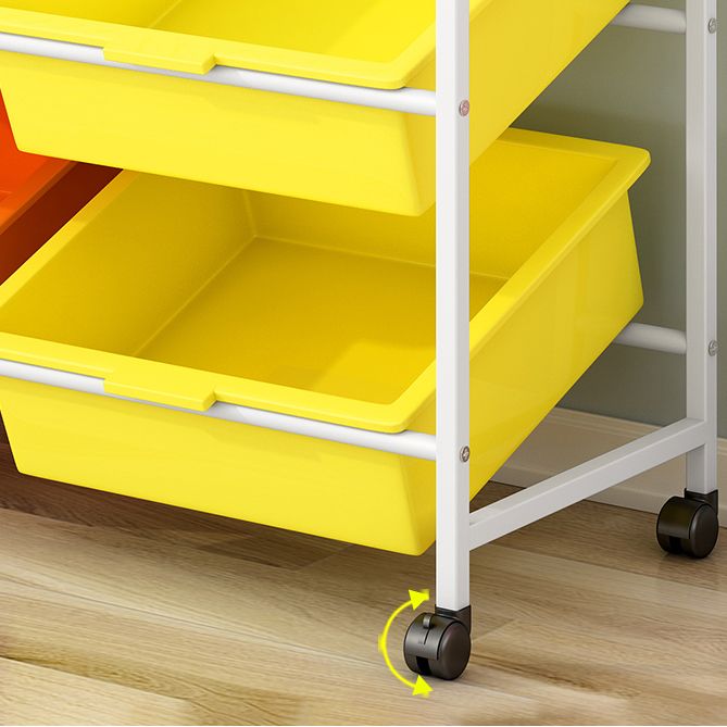 Metall- und Plastik -Bücherregal Skandinavisches Bücherregal für Home Office