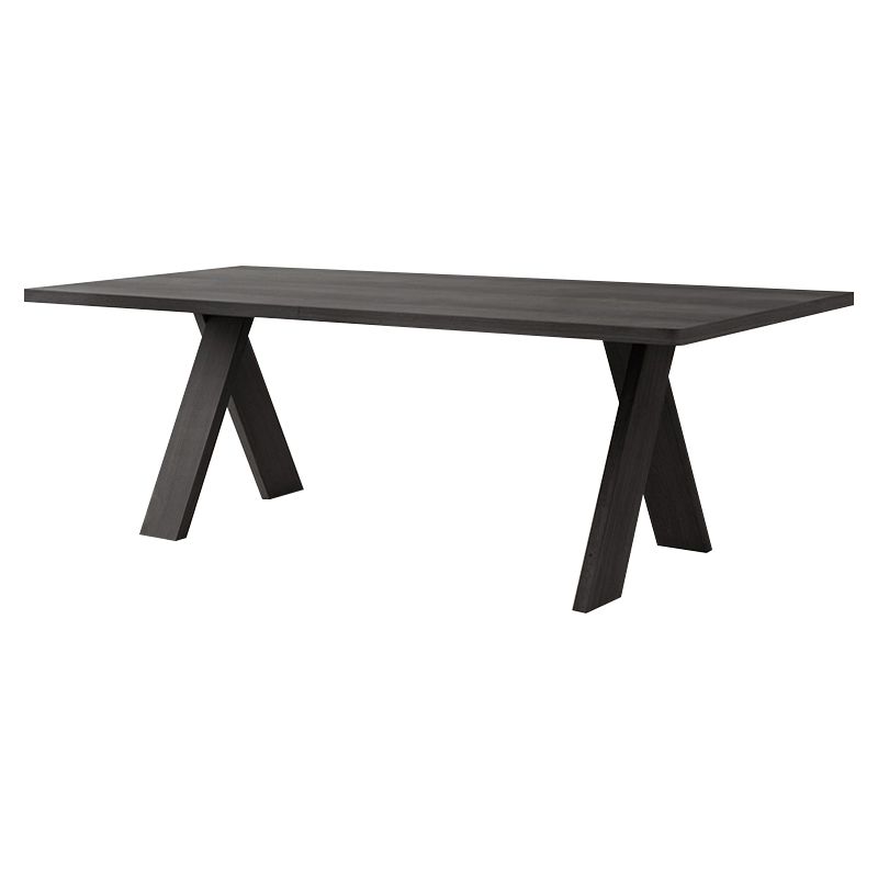 Industrial Rectangle Dining Table Pine Solid Wood Table with 4 Legs Clearhalo ' dining_table' 'Dining Tables & Seating' 'Dining Tables' 'Furniture' 'furniture_dining_table' 'Kitchen & Dining Furniture' 'kitchen&dining_furn' 'kitchen' 'kitchen_dining_table' 1200x1200_c6dad4a9-a848-4268-a288-94de8cc74566