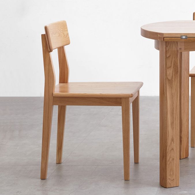 Sillas de comedor sin brazo de madera contemporánea para el comedor para el comedor