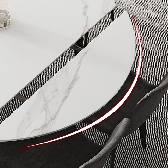 Modern 1/4/5/7 Pieces Dining Set Sintered Stone Top Dining Furniture Clearhalo 'Dining Room Sets' 'Dining Tables & Seating' 'dining_room_set' 'furn' 'furn_dining_room_set' 'Furniture' 'furniture_dining_room_set' 'Kitchen & Dining Furniture' 'kitchen&dining_furn' 'kitchen' 1200x1200_c6e3c049-f7fb-49cc-89dc-88e4c4278921