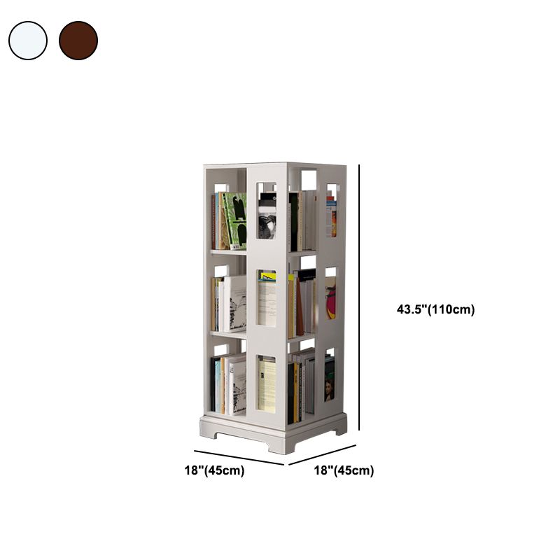 Geometric Shape Bookshelf Scandinavian Wooden Open Back Bookcase Clearhalo 'Bookcases' 'furn' 'furn_bookcases' 'Furniture' 'Office Furniture' 1200x1200_c6e69c2e-cf1b-4626-949e-dc7fb966bf1a