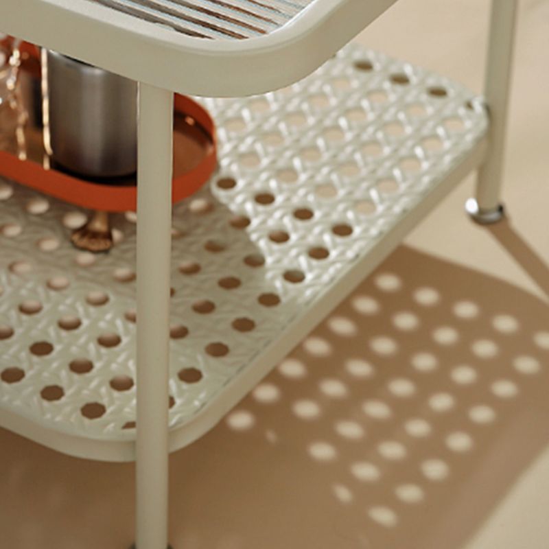 Four Legs Glass Coffee Table Shelf Included Geometric Single Cocktail Table Clearhalo 'Coffee & Accent Tables' 'Coffee Tables' 'coffee_tables' 'furn' 'furn_coffee_tables' 'Furniture' 'Living Room Furniture' 1200x1200_c6ecef8b-ecd0-4bd2-80d6-e03b1421455c