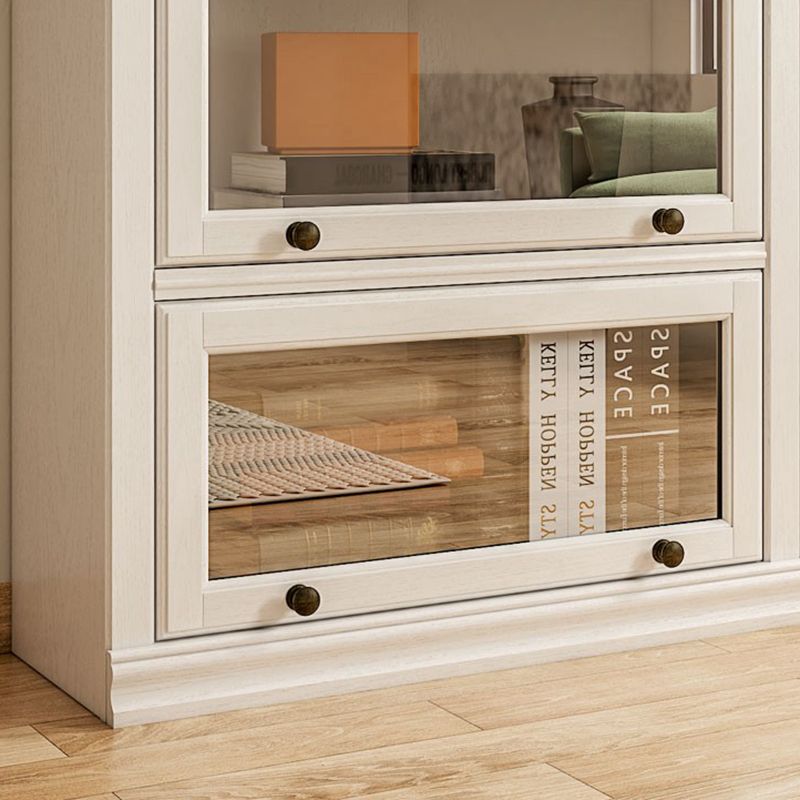 Libreria contemporanea di scaffali in legno con scaffale standard