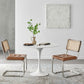 Modern Tulip Pedestal White Dining Table Stone Table for Kitchen Clearhalo 'Dining Tables & Seating' 'Dining Tables' 'dining_table' 'furn' 'furn_dining_table' 'Furniture' 'Kitchen & Dining Furniture' 1200x1200_c6edd288-d9ab-4750-9806-07fceca53e11