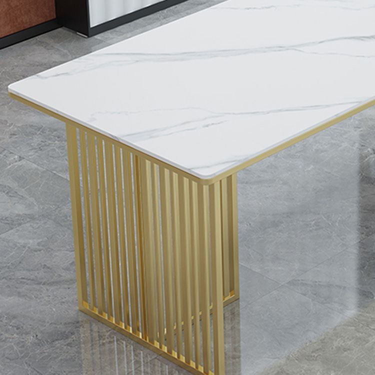 Glam Style 1/2/5 Pieces Dining Room Furniture Set Sintered Stone Dining Table Set Clearhalo 'Dining Room Sets' 'Dining Tables & Seating' 'dining_room_set' 'furn' 'furn_dining_room_set' 'Furniture' 'furniture_dining_room_set' 'Kitchen & Dining Furniture' 'kitchen&dining_furn' 'kitchen' 1200x1200_c6ee004d-f4b5-48c6-918d-6b30c514047c