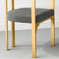 Glam Metal Dining Room Chair Armless Open Back Dining Side Chair for Restaurant Use Clearhalo 'Dining Chairs' 'Dining Tables & Seating' 'dining_chair' 'furn' 'furn_dining_chair' 'Furniture' 'Kitchen & Dining Furniture' 1200x1200_c6f65fdb-bc19-4763-aaa8-6250990a4d06