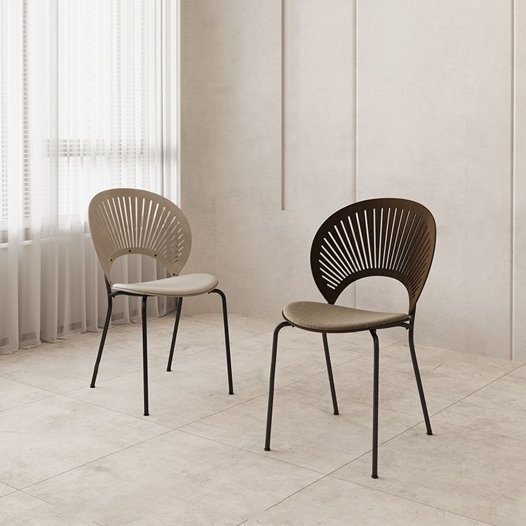 Modern Dining Armless Chairs Indoor Dining Side Chairs with Metal Legs Clearhalo ' kitchen&dining_furn' 'Dining Chairs' 'Dining Tables & Seating' 'dining_chair' 'furn' 'furn_dining_chair' 'Furniture' 'furniture_dining_chair' 'Kitchen & Dining Furniture' 'kitchen' 1200x1200_c6fad282-a5a7-4d16-aedf-32402b20edcd