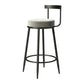 Runde Sitzpolstertischhocker Industrial Armless Bar Chai