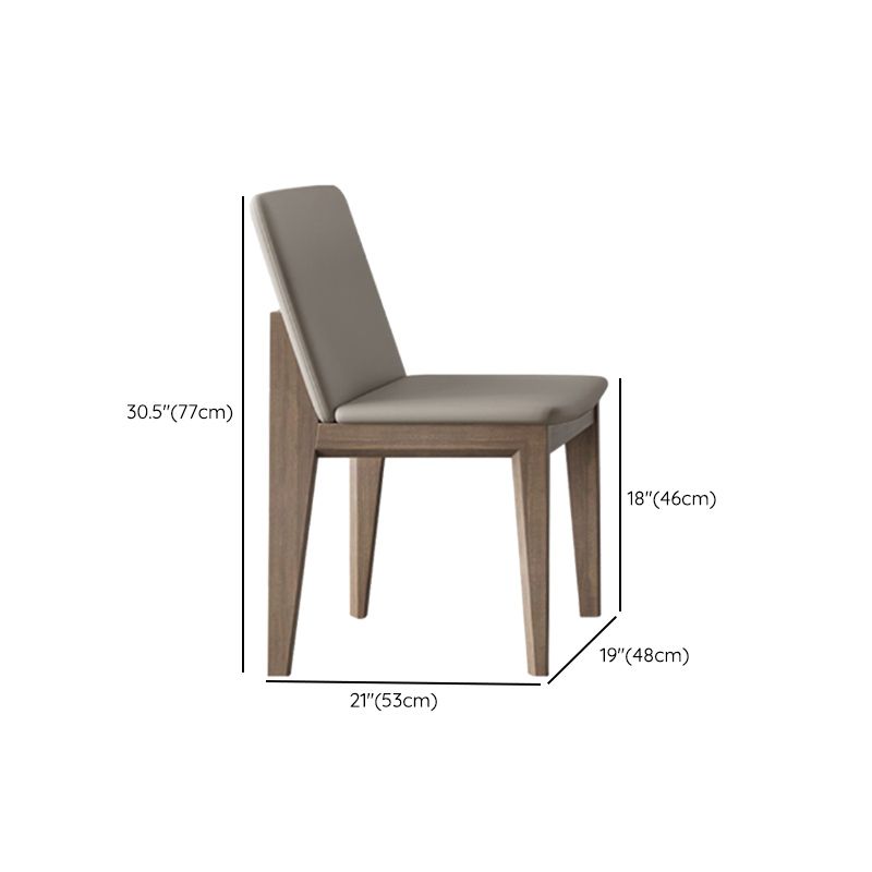 Contemporary Style 1/2/3/5/7 Pieces Dining Chairs Set Rectangle Stone Furniture in White