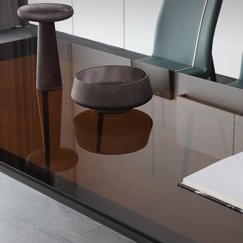 1/4/5/7 Pcs Dining Room Table and Chair Rectangular Dining Room Table Set Clearhalo 'Dining Room Sets' 'Dining Tables & Seating' 'dining_room_set' 'furn' 'furn_dining_room_set' 'Furniture' 'furniture_dining_room_set' 'Kitchen & Dining Furniture' 1200x1200_c6ffe099-9916-4968-a2b8-22d0f4023c7d