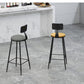 Industrial Coffee Shop Footrest Stool Matte Finish Iron Bar Stool Clearhalo 'Bar Furniture' 'Bar Stools' 'bar_stools' 'furn' 'furn_bar_stools' 'Furniture' 'furniture_bar_stools' 'Kitchen & Dining Furniture' 1200x1200_c7039f27-3be6-4d42-8bec-e7b1b177e3f0