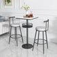 Scandinavian Metal Barstool Fabric Counter Stool in Matte Finish Clearhalo 'Bar Furniture' 'Bar Stools' 'bar_stools' 'furn' 'furn_bar_stools' 'Furniture' 'Kitchen & Dining Furniture' 1200x1200_c709a7fb-e3db-4ed7-acb2-cd9a5de886d0