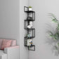 Closed Back Bookshelf Contemporary Style Wall Mounted Bookcase for Office Home Study Room Clearhalo 'Bookcases' 'furn' 'furn_bookcases' 'Furniture' 'furniture_bookcases' 'kitchen' 'kitchen_bookcases' 'Living Room Furniture' 'Office Furniture' 1200x1200_c70a6873-4a50-4ebc-bcb1-51dc275f8718