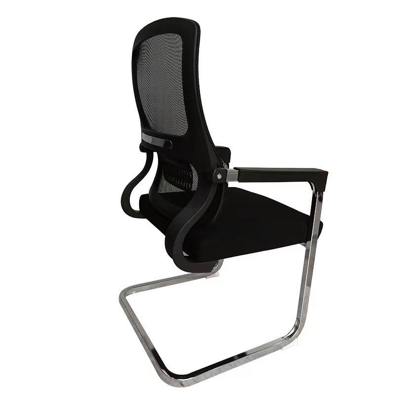 Contemporary Ergonomic Office Chair Mid-Back No Wheels Chair Clearhalo 'furn' 'furn_office_chair' 'Furniture' 'Office Chairs' 'Office Furniture' 'office_chair' 1200x1200_c70ab6f7-a97c-47bb-b461-0746e1ca221e