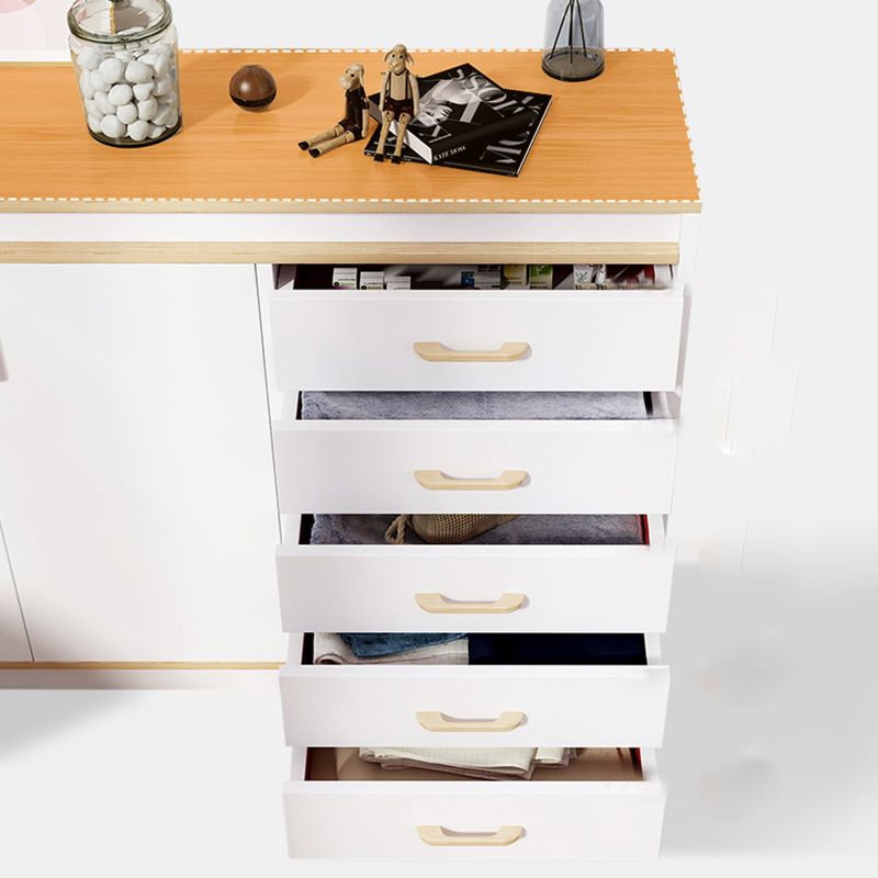 Contemporary Rectangle Manufactured Wood And Standard with Drawer Chest Clearhalo 'Cabinets & Chests' 'cabinets_chests' 'furn' 'furn_cabinets_chests' 'Furniture' 'Living Room Furniture' 1200x1200_c7136d53-cf53-441f-be19-e9c481e7f9ba