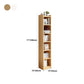 Contemporary Wood Bookcase, Geometric Bookshelf for Living Room Clearhalo 'Bookcases' 'furn' 'furn_bookcases' 'Furniture' 'Office Furniture' 1200x1200_c71c957f-cc26-4ae3-8471-464a827130a8