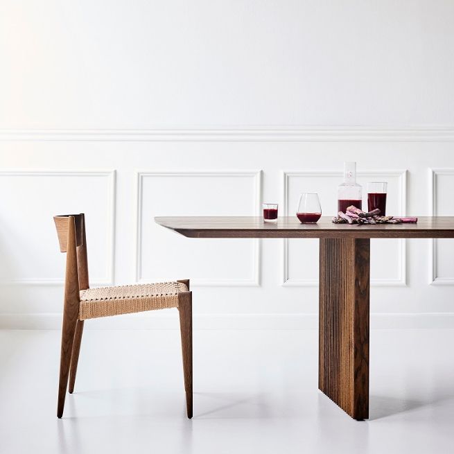 Rectangle Double Pedestal Modern Dining Table Wood Color Fixed Table with Solid Wood Clearhalo ' dining_table' 'Dining Tables & Seating' 'Dining Tables' 'furn' 'furn_dining_table' 'Furniture' 'furniture_dining_table' 'Kitchen & Dining Furniture' 'kitchen&dining_furn' 'kitchen' 'kitchen_dining_table' 1200x1200_c7223824-0a2b-467e-9858-552bebfb118d