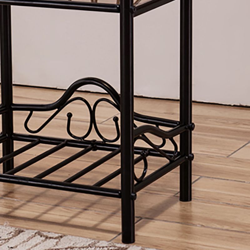 Moderno moderno shelf shelf mobile per letto in legno per camera da letto