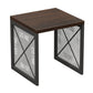 Industrial Style Dining Room Table Black Double Pedestal Table for Home Kitchen Dinner Clearhalo ' dining_table' 'Dining Tables & Seating' 'Dining Tables' 'furn' 'furn_dining_table' 'Furniture' 'furniture_dining_table' 'Kitchen & Dining Furniture' 'kitchen&dining_furn' 'kitchen' 'kitchen_dining_table' 1200x1200_c7285970-d62b-4269-972a-624cab371b14