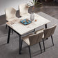 4-foot Stone Dining Site Table Modern Style Drop-Leaf Dining Table for Dining Room Clearhalo 'Dining Tables & Seating' 'Dining Tables' 'dining_table' 'furn' 'furn_dining_table' 'Furniture' 'furniture_dining_table' 'Kitchen & Dining Furniture' 'kitchen' 'kitchen_dining_table' 1200x1200_c72ce290-2146-4aca-b9de-e2a3cd02856b