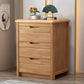 3 / 4 / 5 Drawers Lingerie Chest Vertical Solid Wood Storage Chest for Bedroom