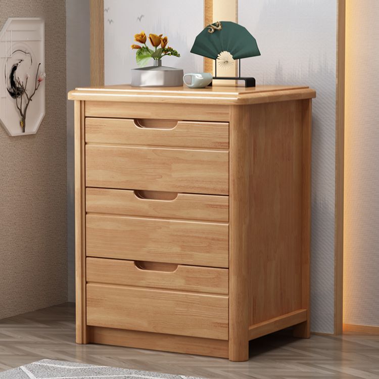 3 / 4 / 5 Drawers Lingerie Chest Vertical Solid Wood Storage Chest for Bedroom