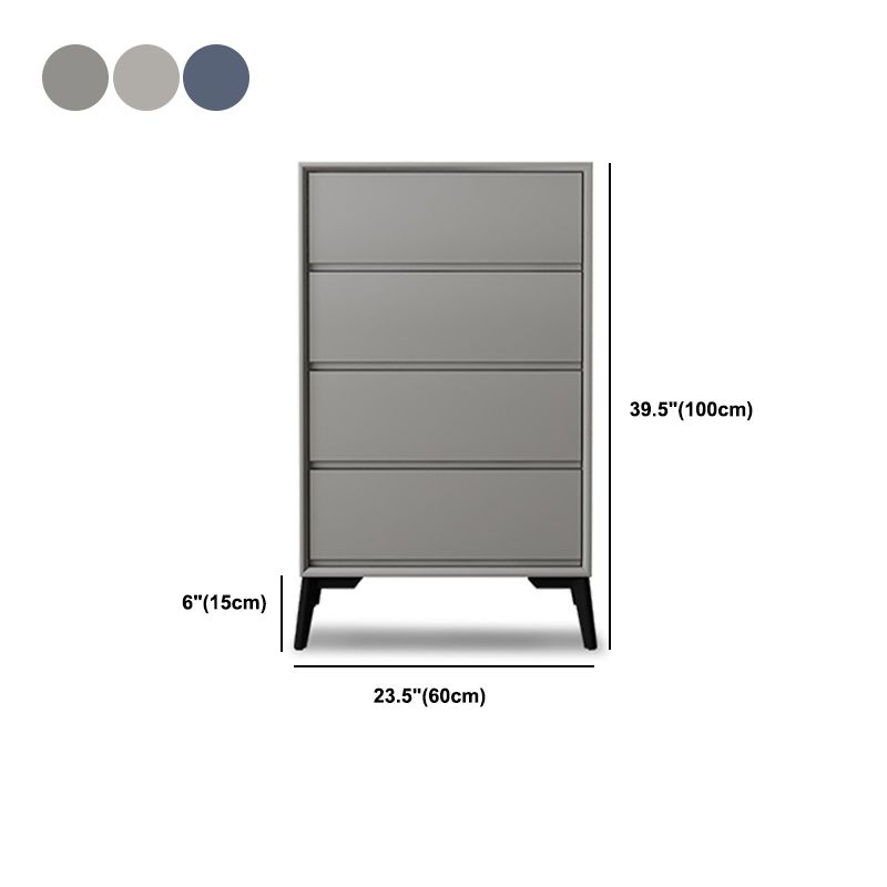 15,74 "cassa di accento contemporaneo largo 4/8 cassetti chiusi morbidi