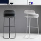 Backrest Armless Counter Stool Modern Iron Bar Stool with Plastic Cushion Clearhalo 'Bar Furniture' 'Bar Stools' 'bar_stools' 'furn' 'furn_bar_stools' 'Furniture' 'Kitchen & Dining Furniture' 1200x1200_c72f6526-2f73-44c3-a10d-d24781312a47