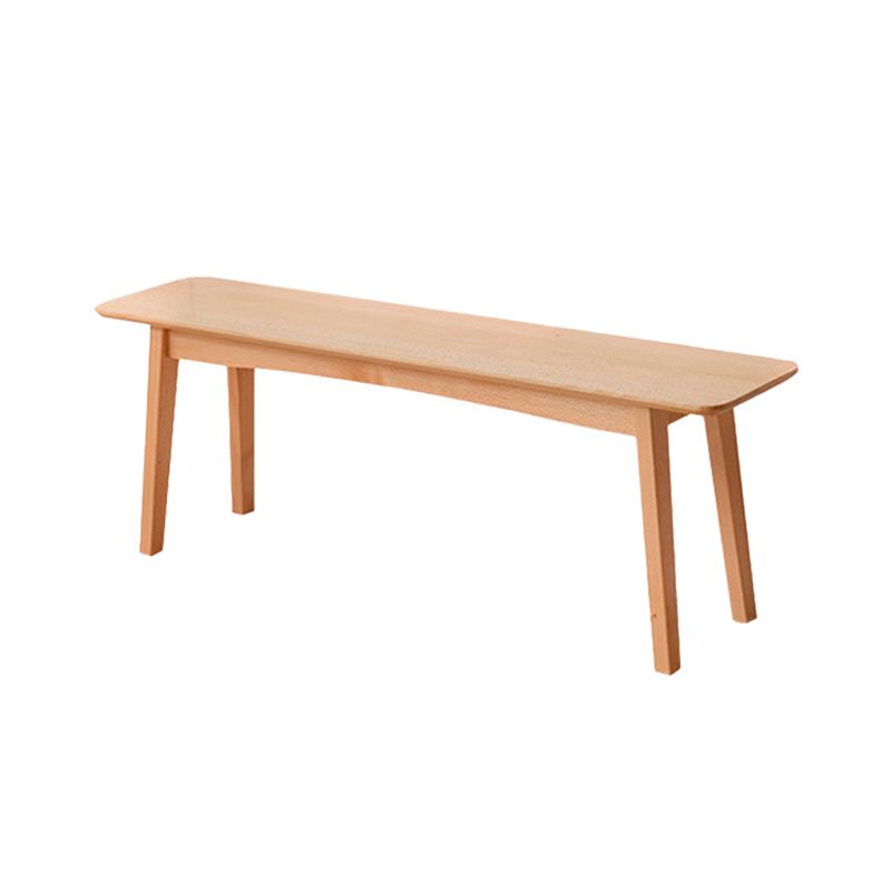 11 Inch Wide Contemporary Seating Bench Solid Wood Beech Bench Clearhalo 'Benches' 'Chairs & Seating' 'furn' 'furn_benches' 'Furniture' 'Living Room Furniture' 1200x1200_c73029bc-ff77-4aeb-931a-d18a86e765c7