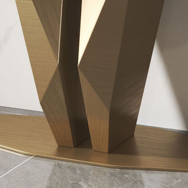 Tavolo della console contemporanea a forma di rettangolo