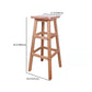 Modern Armless Backless Counter Stool Wood Bar Stool with Footrest Clearhalo 'Bar Furniture' 'Bar Stools' 'bar_stools' 'furniture_bar_stools' 'Kitchen & Dining Furniture' 'kitchen&dining_furn' 'kitchen' 'kitchen_furn' Furniture' 1200x1200_c73a3434-de11-4cf7-8b7e-ed170426efd0