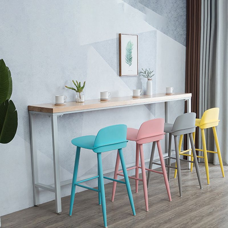 Table rectangulaire-bar-hauteur