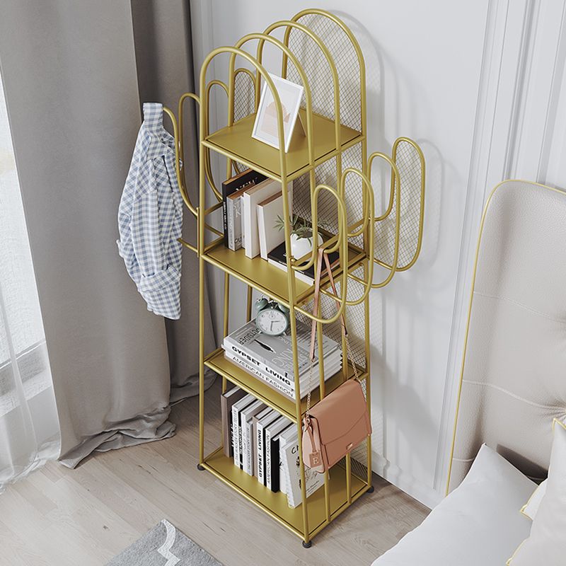 16,5 W "x 59" H moderno moderno comodino di ferro per soggiorno