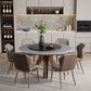 Round Stone Furniture Luxury Style Tripod Base Dining Room Collection with Turntable Clearhalo ' dining_table' 'Dining Tables & Seating' 'Dining Tables' 'furn' 'furn_dining_table' 'Furniture' 'furniture_dining_table' 'Kitchen & Dining Furniture' 'kitchen&dining_furn' 'kitchen' 'kitchen_dining_table' 1200x1200_c74c149e-eb9b-4666-8377-989217530d05