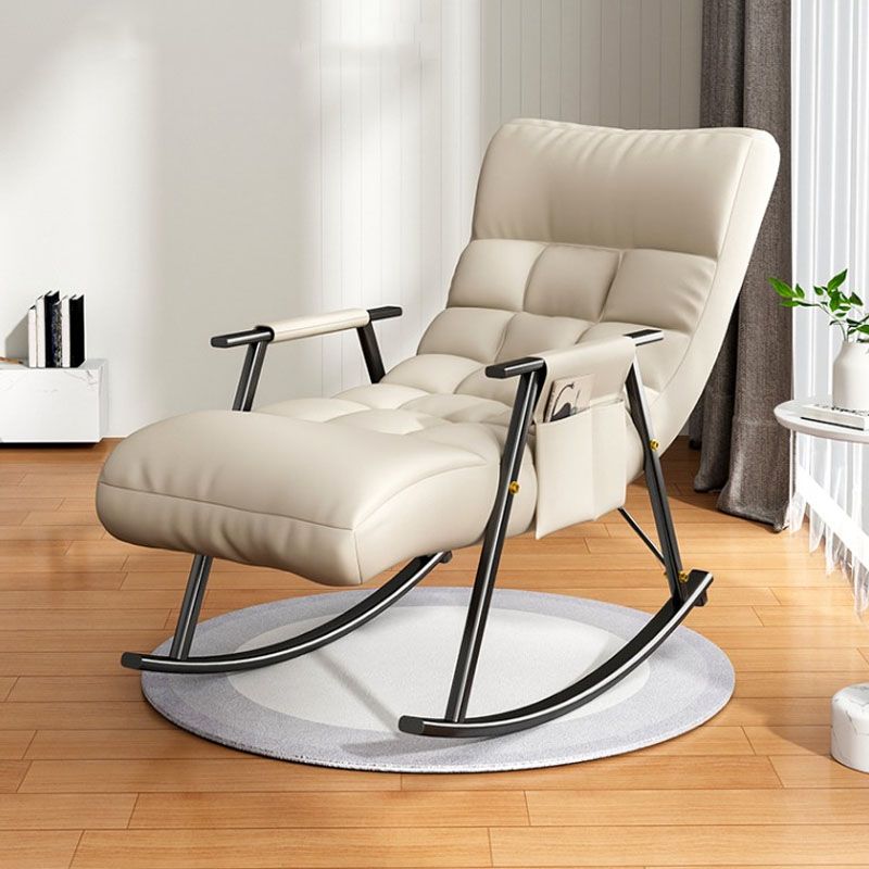 Dormitorio y balcón silla simple silla de balancín simple impermeable silla de sofá perezoso