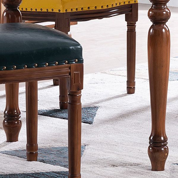 Rectangle Mid-Century Dining Site Table Rubberwood Solid Wood Dinette Table with 4-foot Clearhalo ' dining_table' 'Dining Tables & Seating' 'Dining Tables' 'furn' 'furn_dining_table' 'Furniture' 'furniture_dining_table' 'Kitchen & Dining Furniture' 'kitchen&dining_furn' 'kitchen' 'kitchen_dining_table' 1200x1200_c7547edf-3bbe-46c8-85cb-490809244bc4